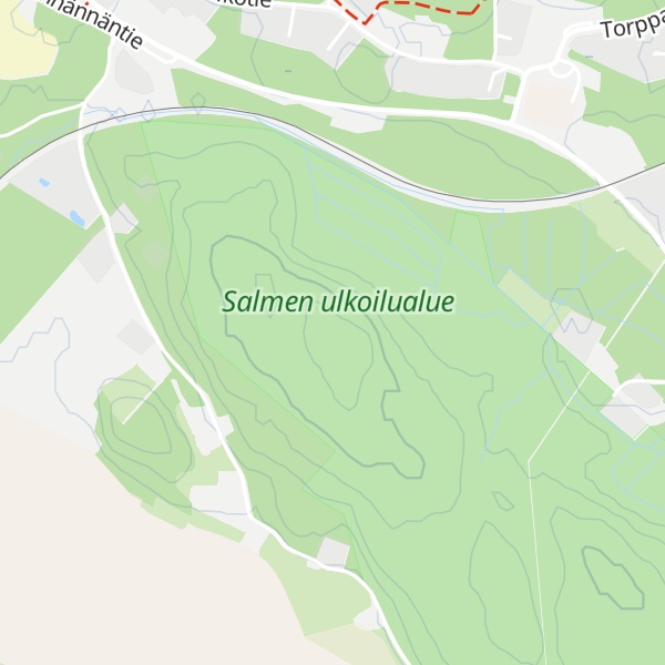 Map of Katinhännänkallio