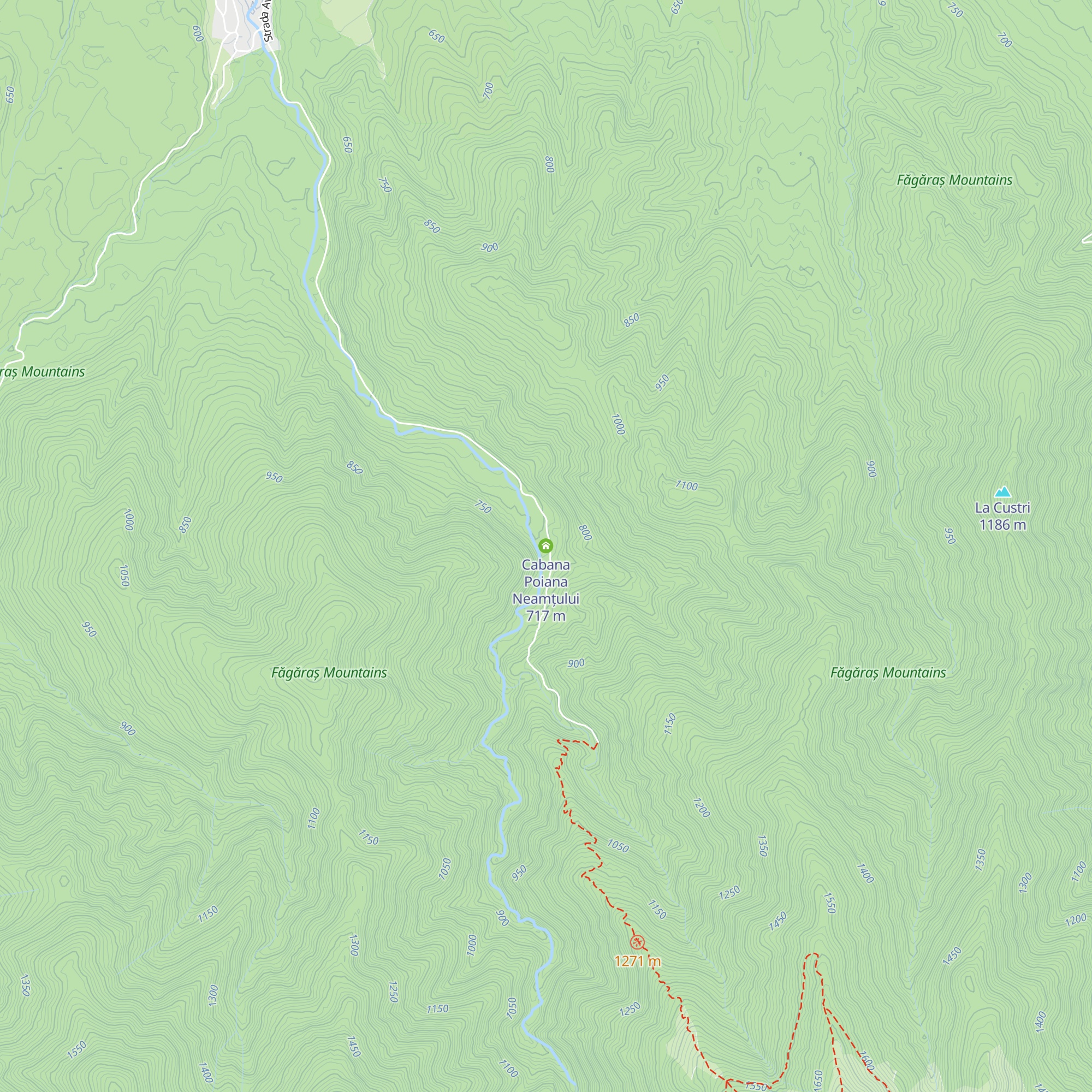 Cabana Poiana Neamțului map
