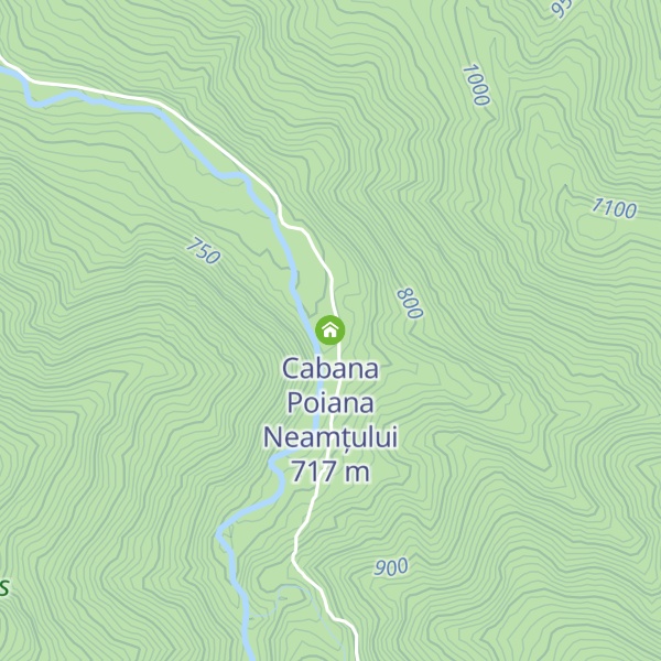 Map of Cabana Poiana Neamțului