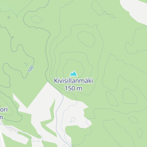 Map of Kivisillanmäki