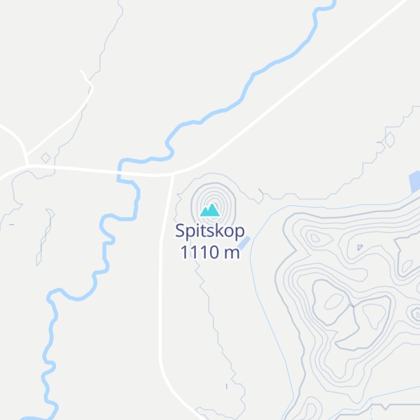 Map of Spitskop