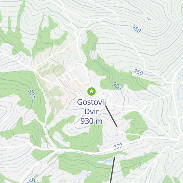 Map of Gostovii Dvir