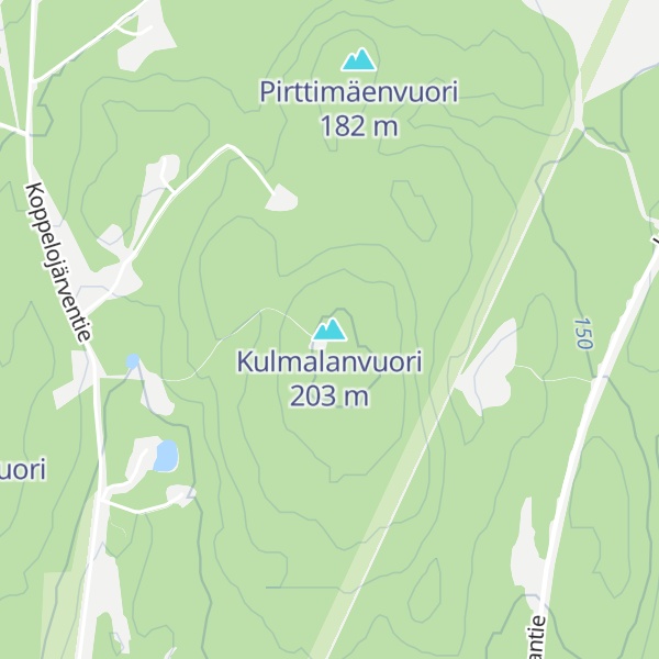 Map of Kulmalanvuori