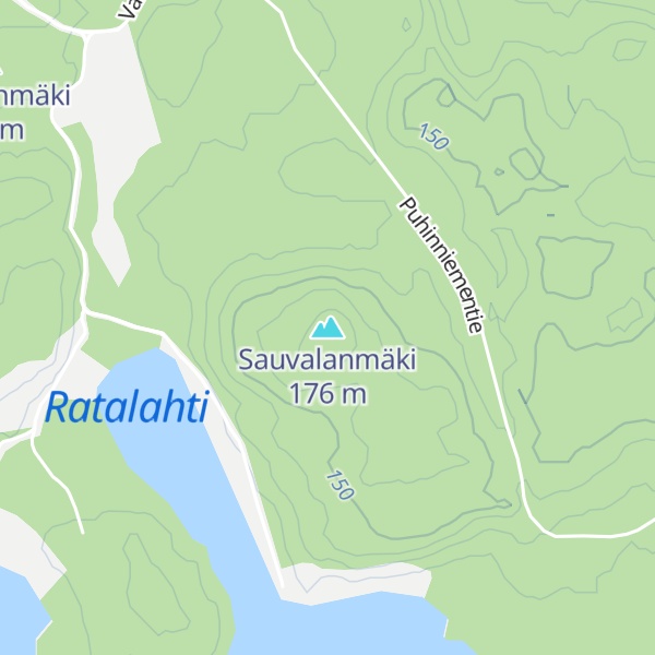 Map of Sauvalanmäki