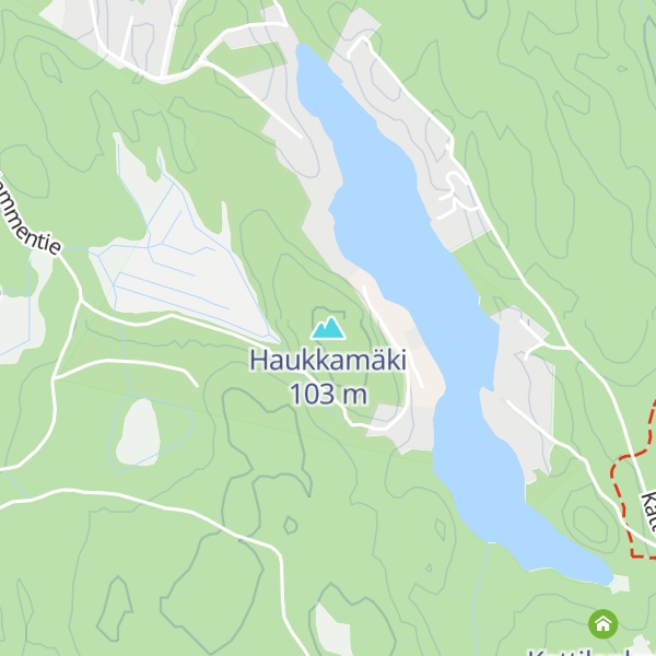 Map of Haukkamäki