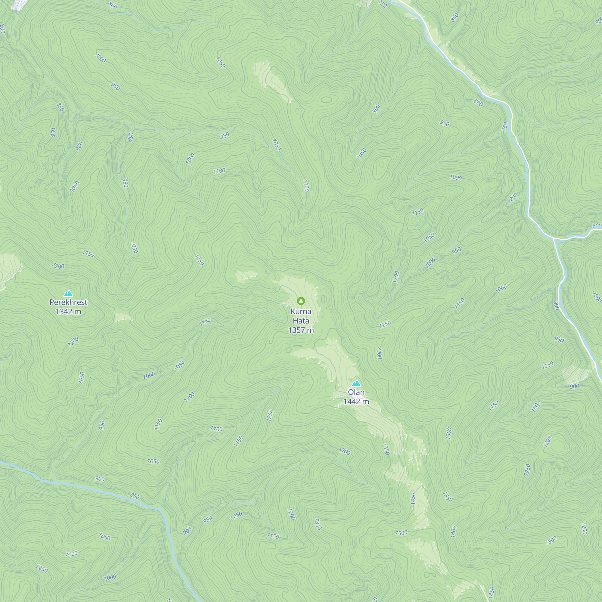 Kurna Hata map