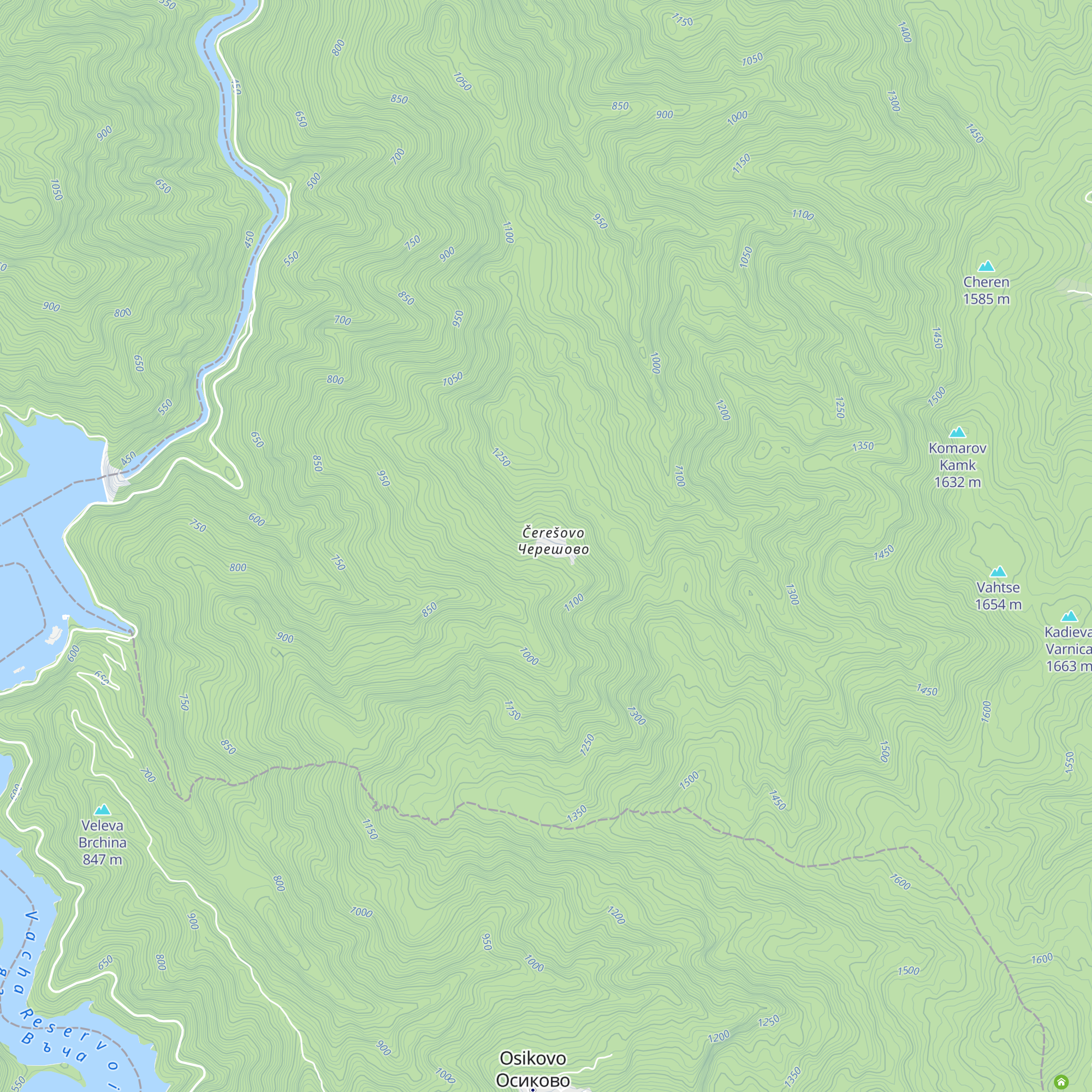 Cheresha map
