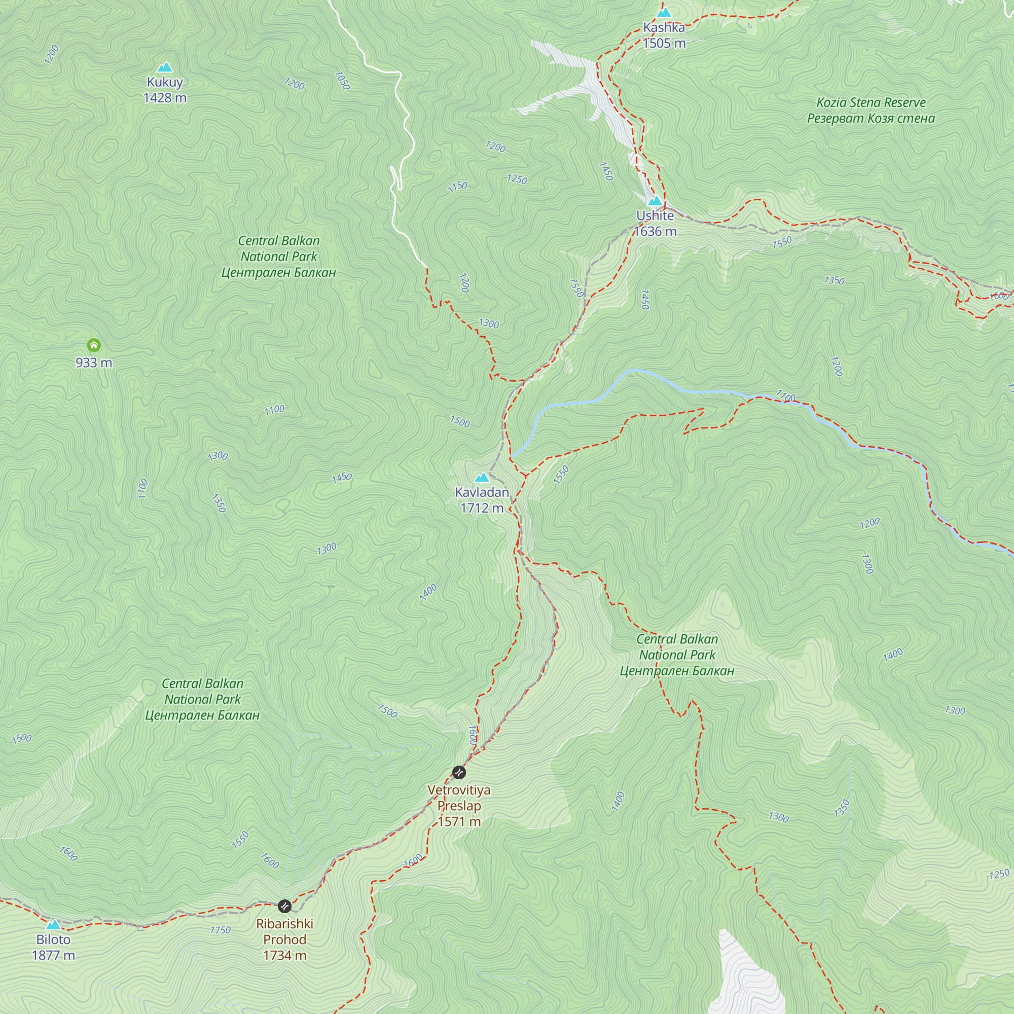 H. Eho map