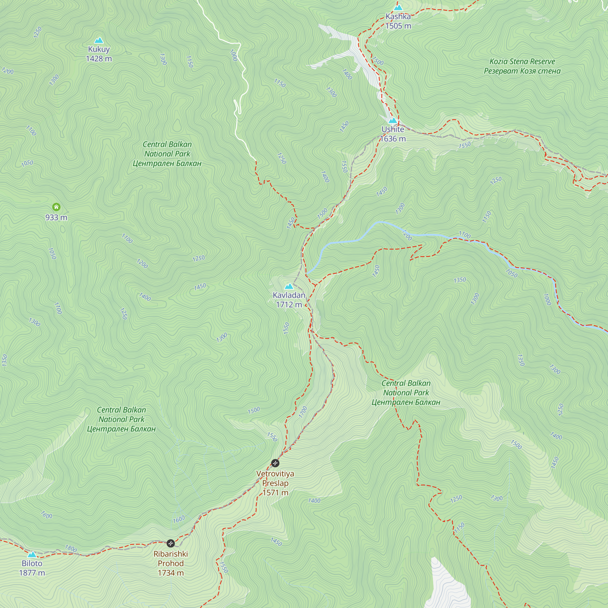 H. Eho map