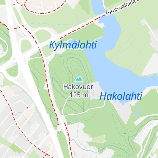 Map of Hakovuori