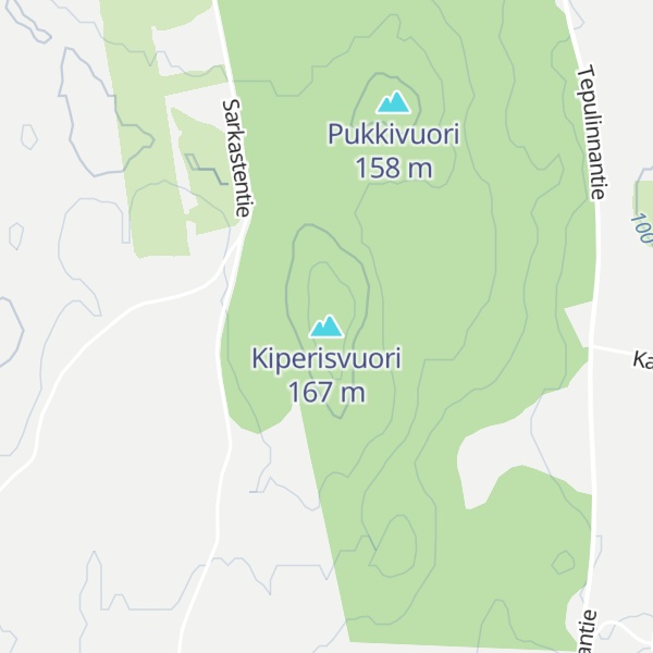Map of Kiperisvuori