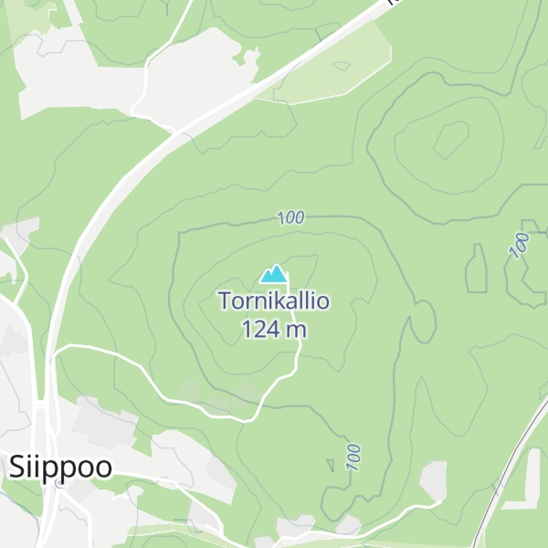 Map of Tornikallio