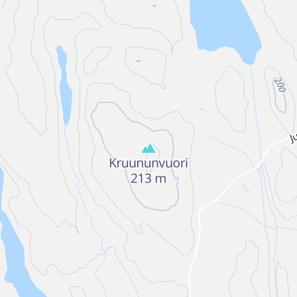 Map of Kruununvuori