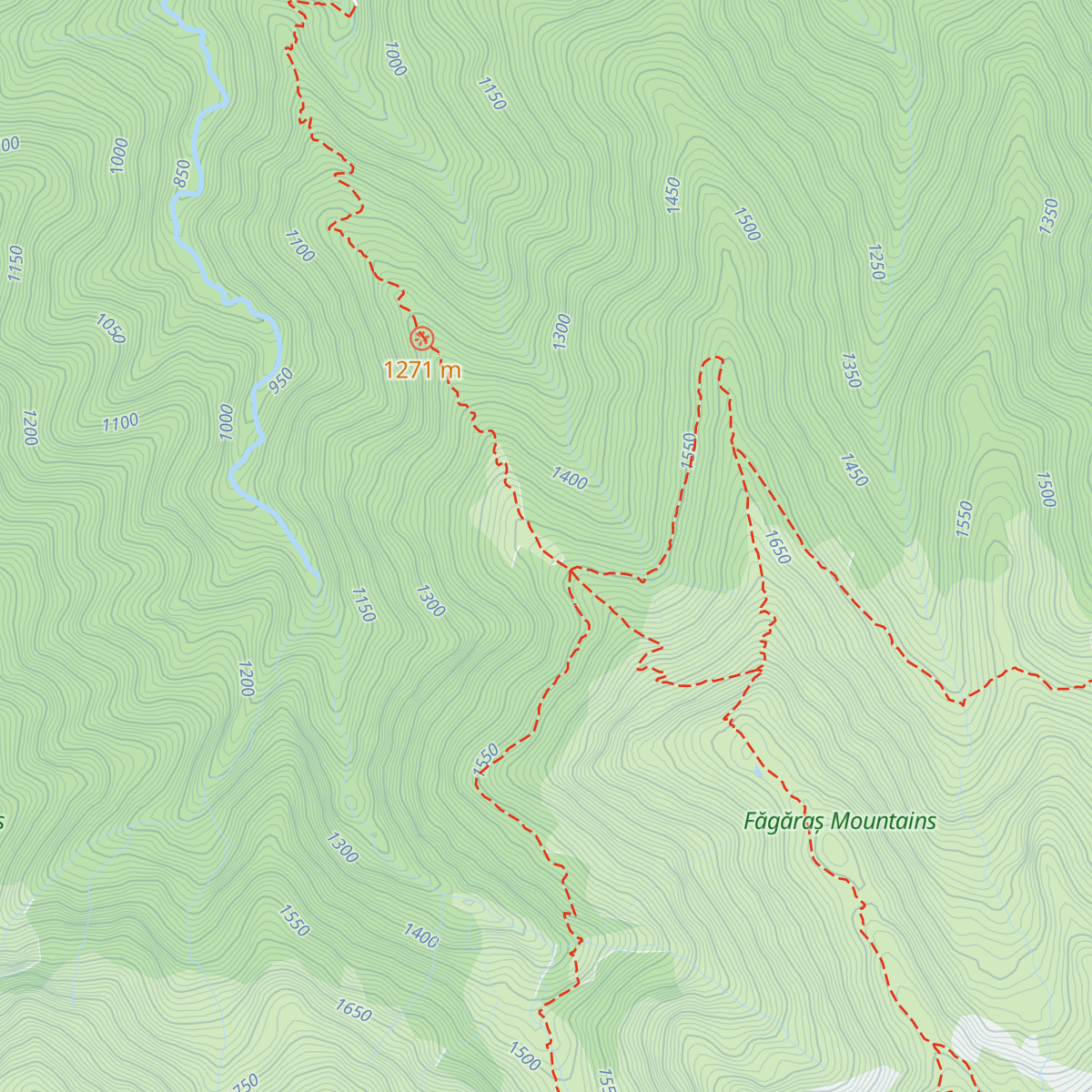 Cabana Bărcaciu map