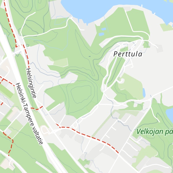 Map of Norjanmäki