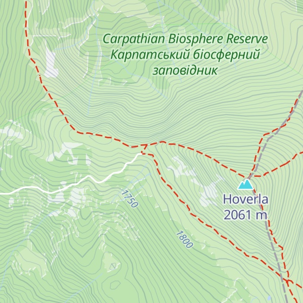 Map of Ekologichnii Punkt "U Pidnizhzhi Goverli"