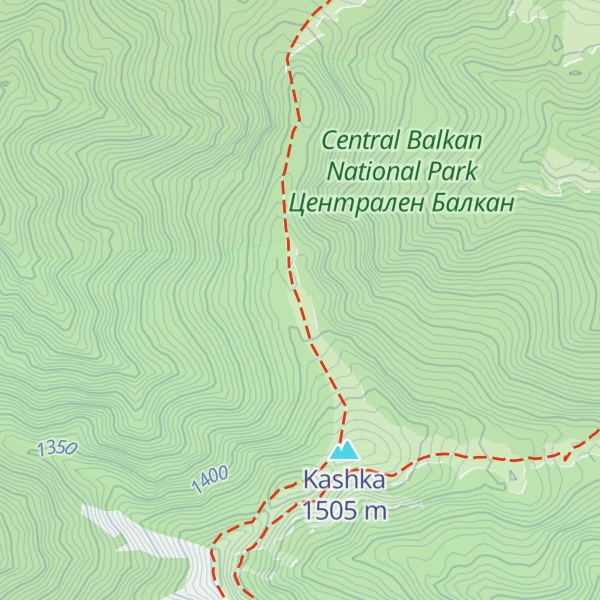 Map of Pod Kashka