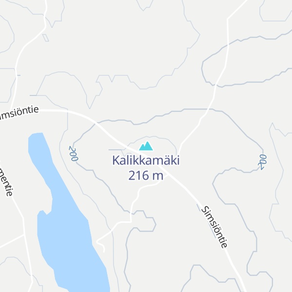 Map of Kalikkamäki