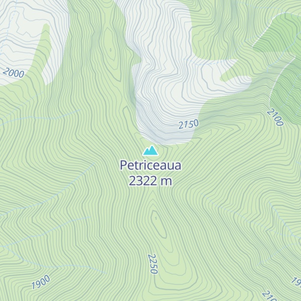Map of Petriceaua