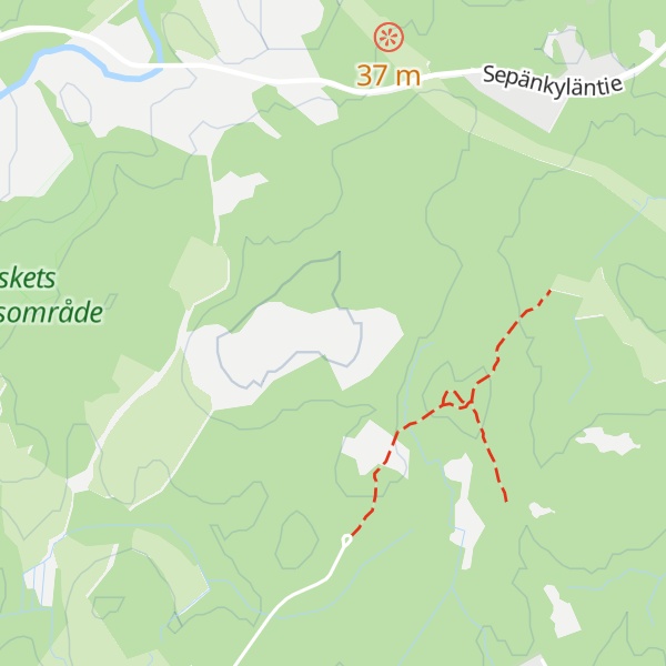 Map of Nyrödjebergen