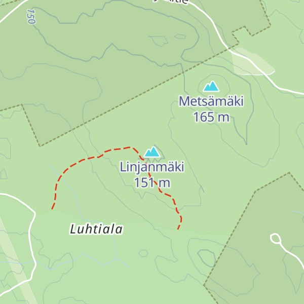 Map of Linjanmäki
