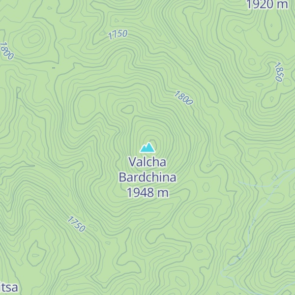 Map of Valcha Bardchina