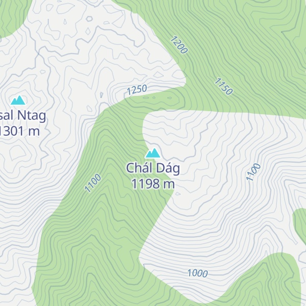 Map of Chál Dág