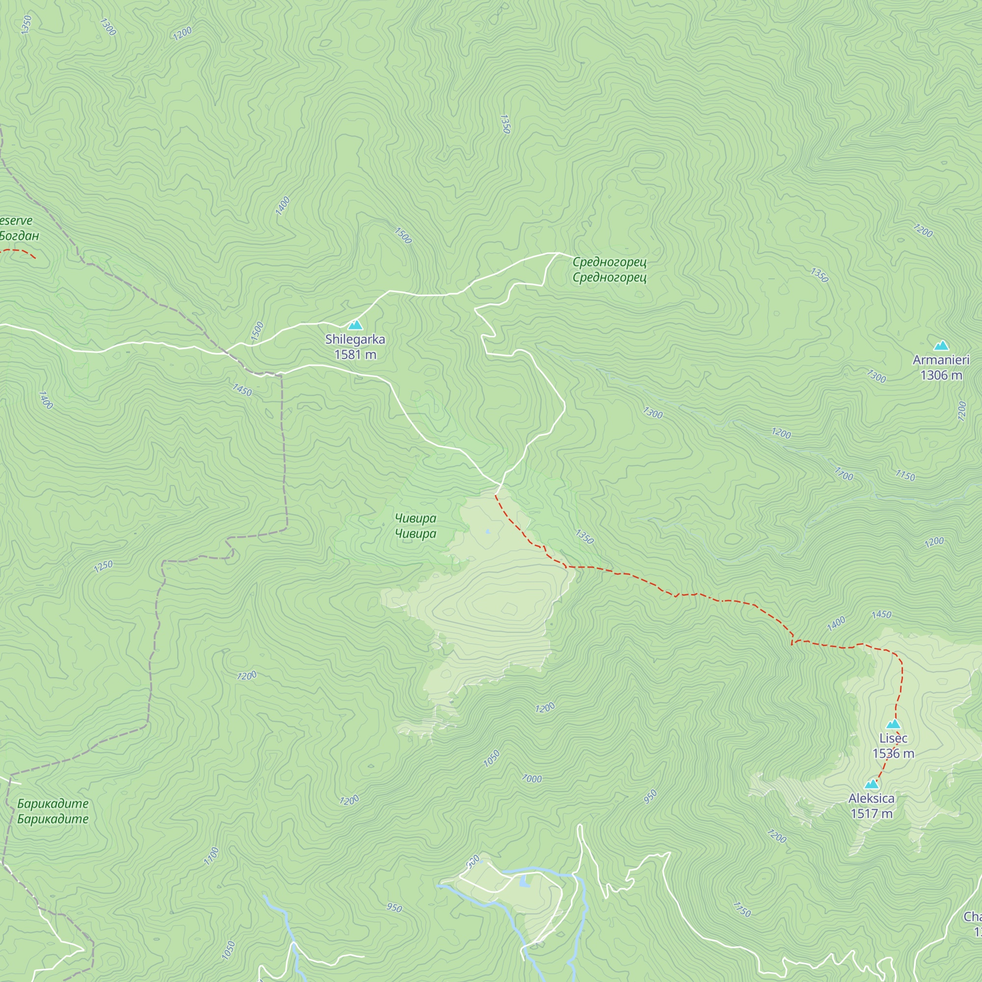 Hizha Chivira map