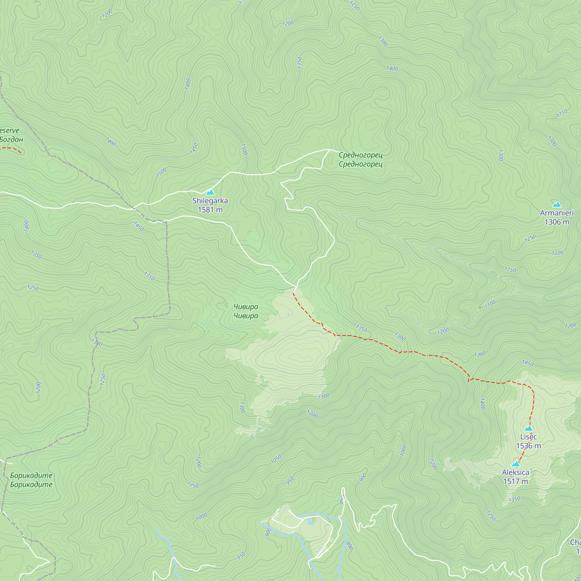 Hizha Chivira map