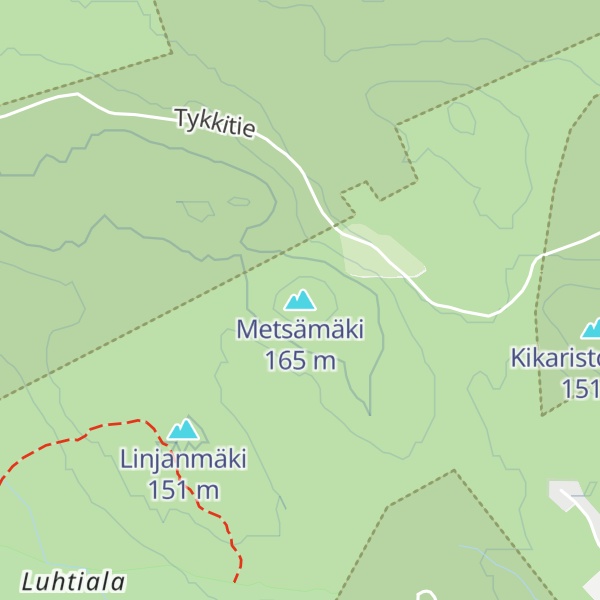 Map of Metsämäki