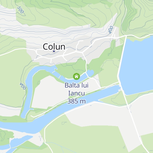 Map of Balta lui Iancu