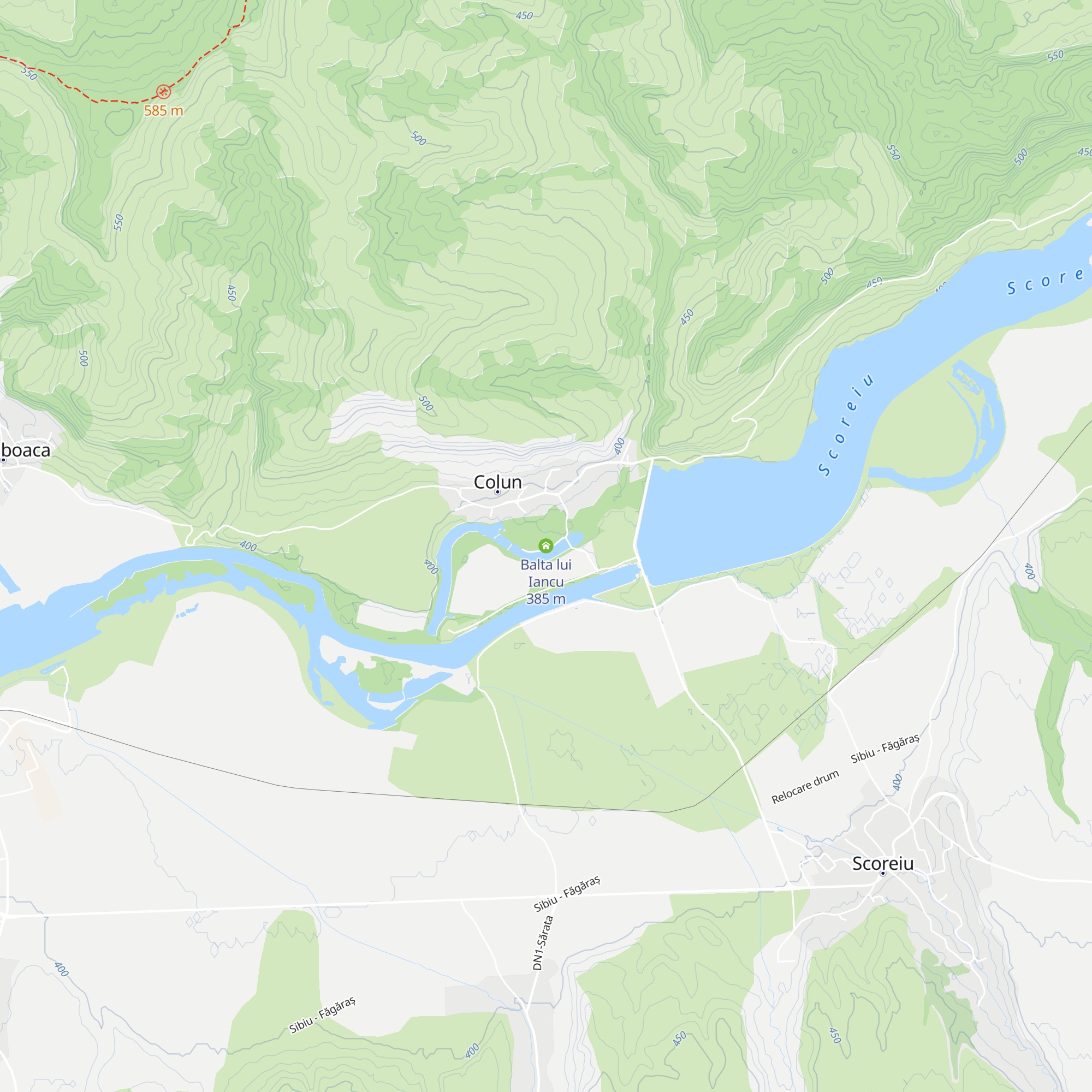 Balta lui Iancu map