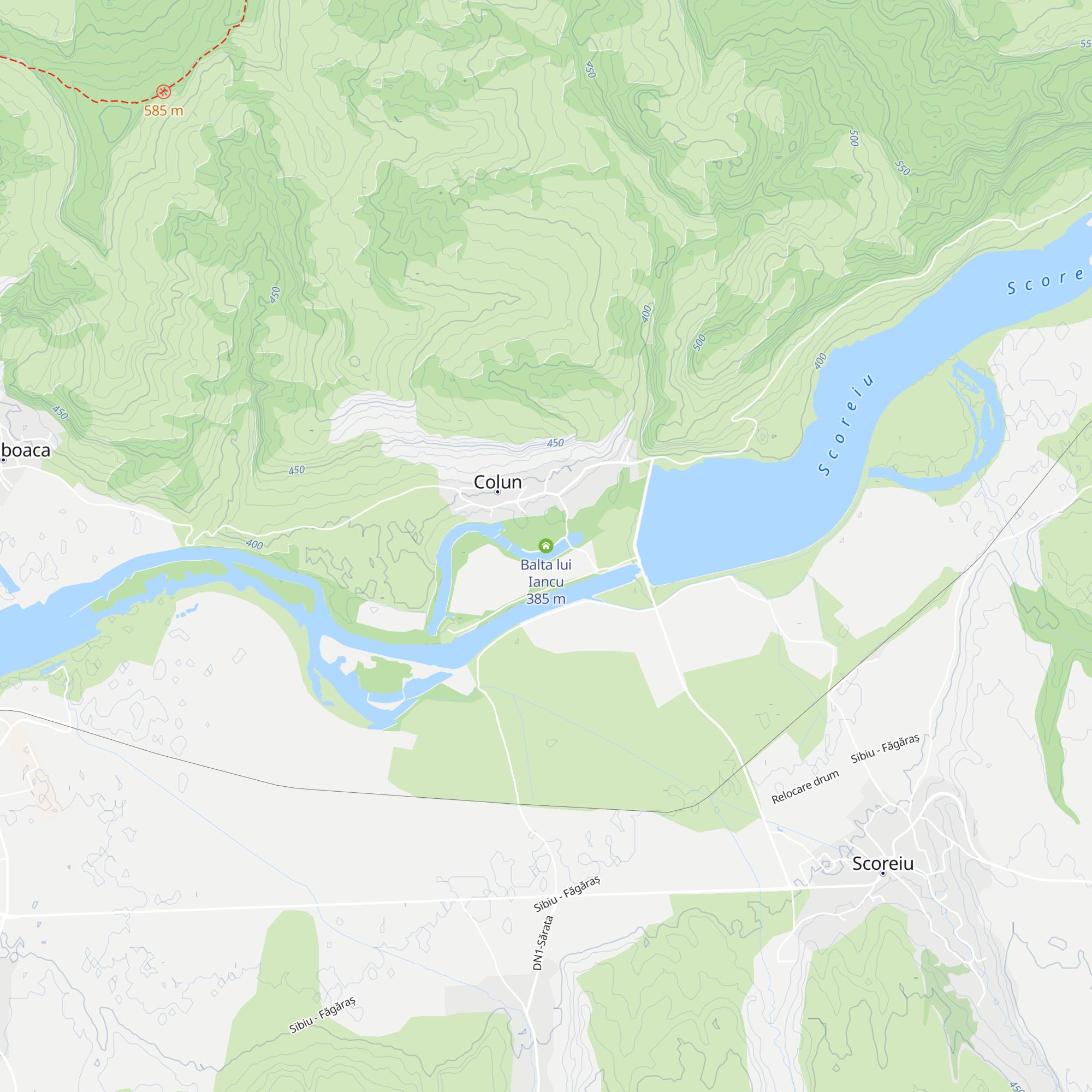 Balta lui Iancu map