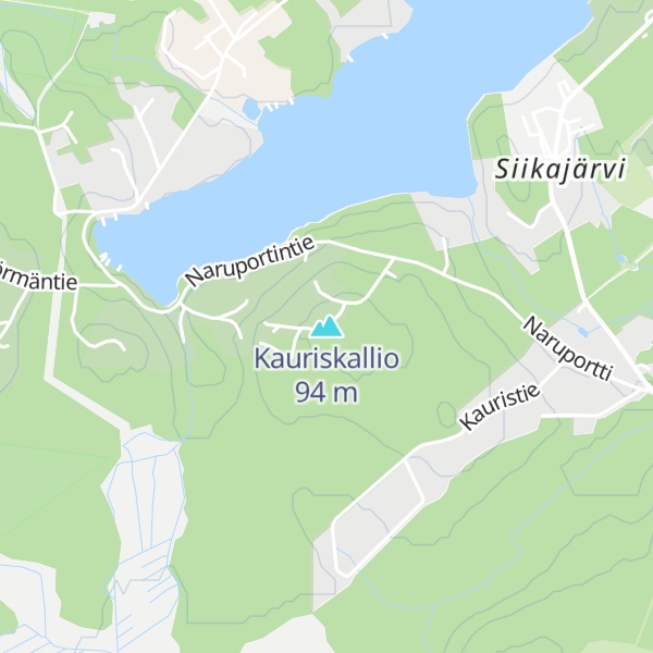Map of Kauriskallio