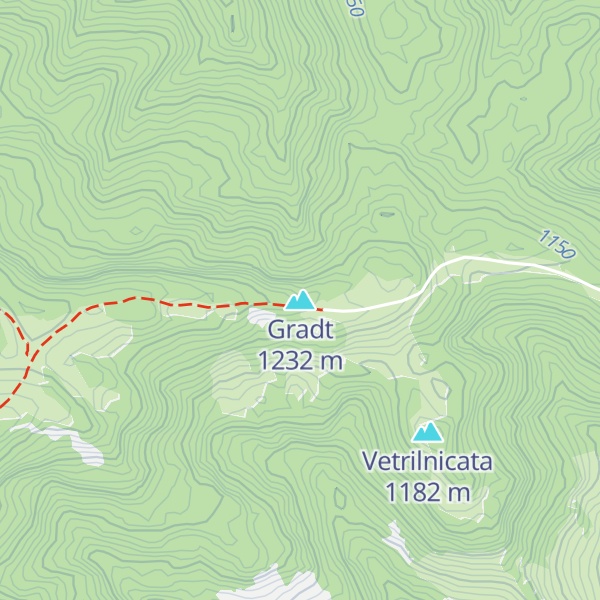 Map of Gradt