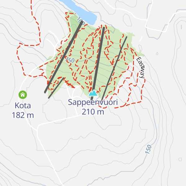 Map of Sappeenvuori