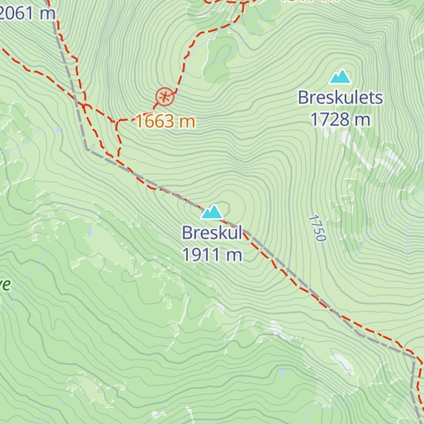 Map of Breskul