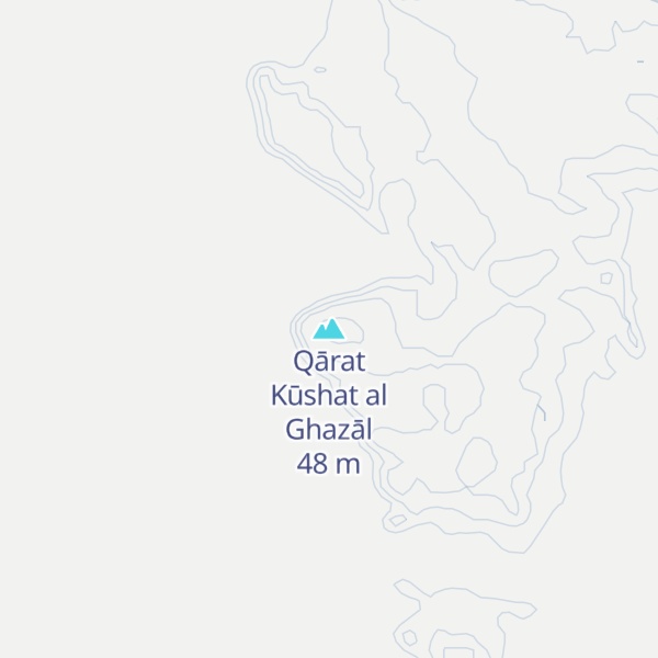 Map of Qārat Kūshat al Ghazāl