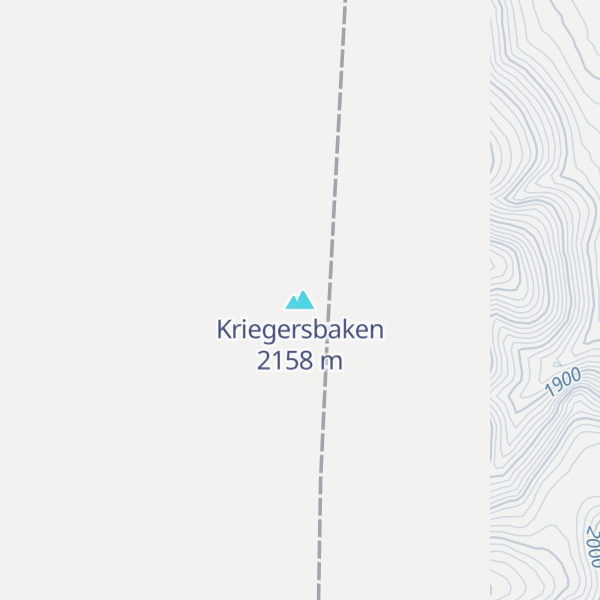 Map of Kriegersbaken