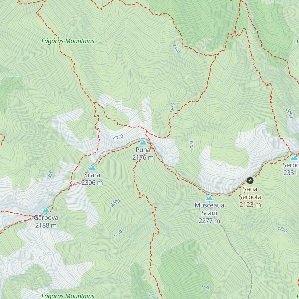 Refugiul Scara II (2023) map