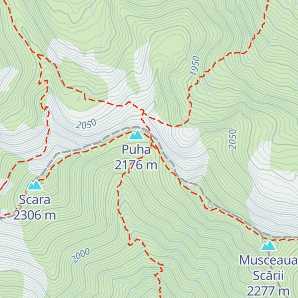 Map of Refugiul Scara II (2023)