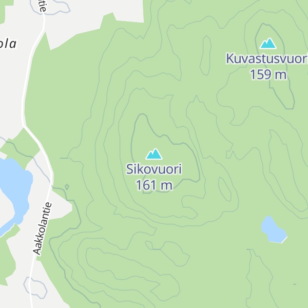 Map of Sikovuori