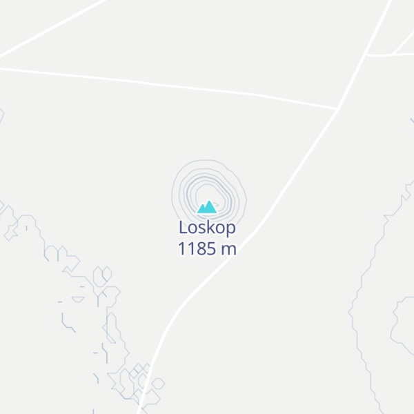 Map of Loskop