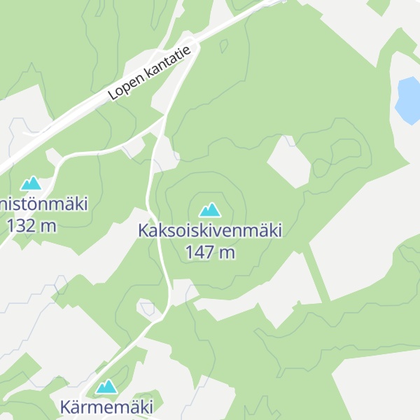 Map of Kaksoiskivenmäki