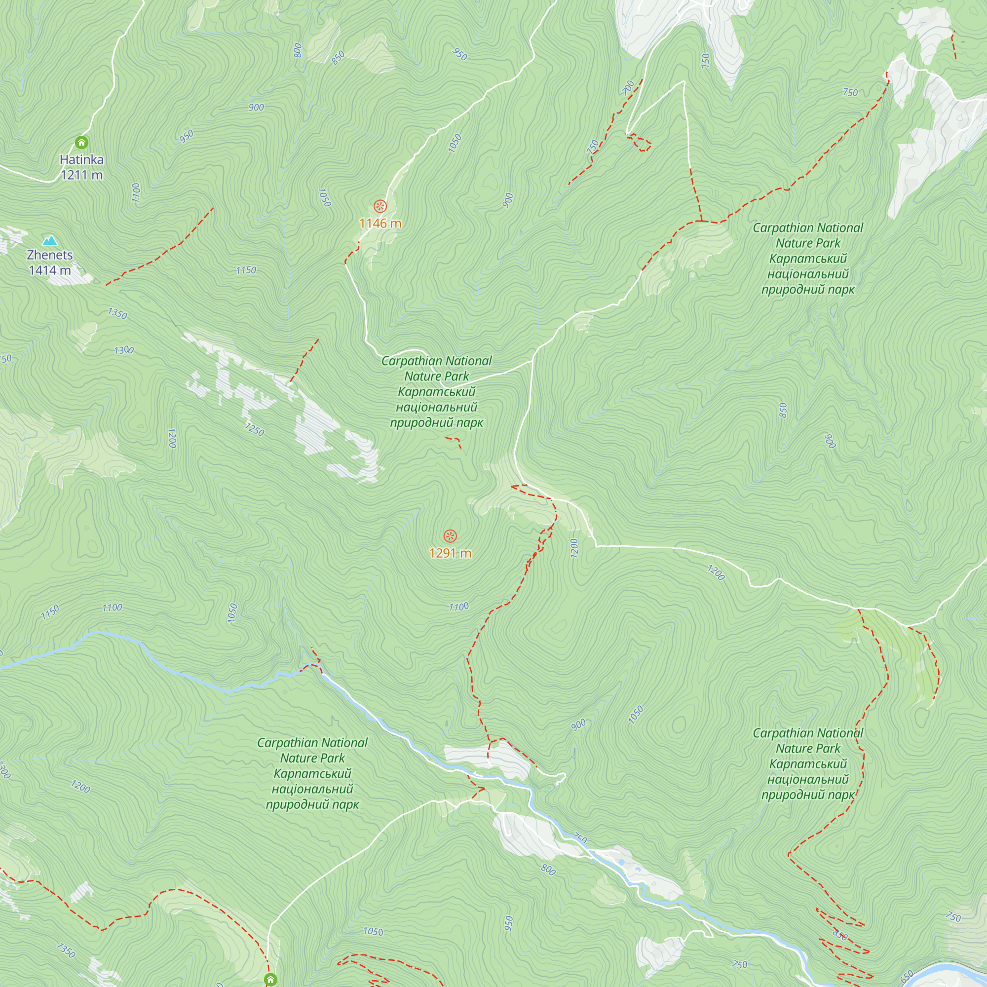 Budinki "Edelveis" map