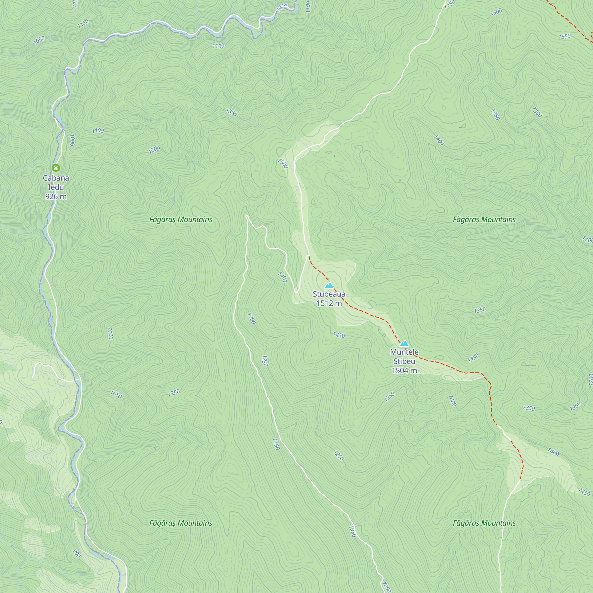 CABANA STUBEAUA map