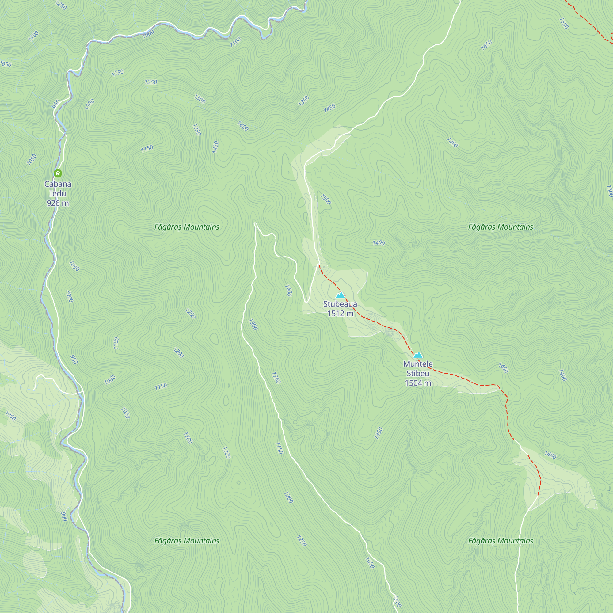 CABANA STUBEAUA map