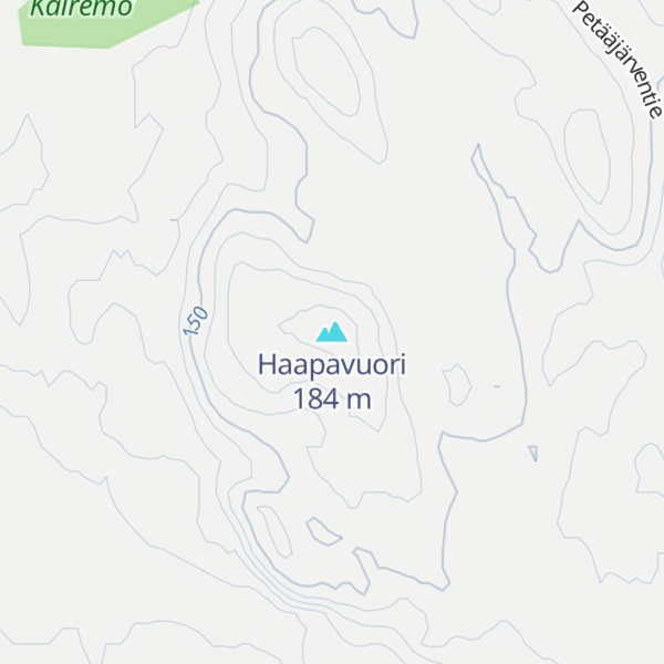 Map of Haapavuori
