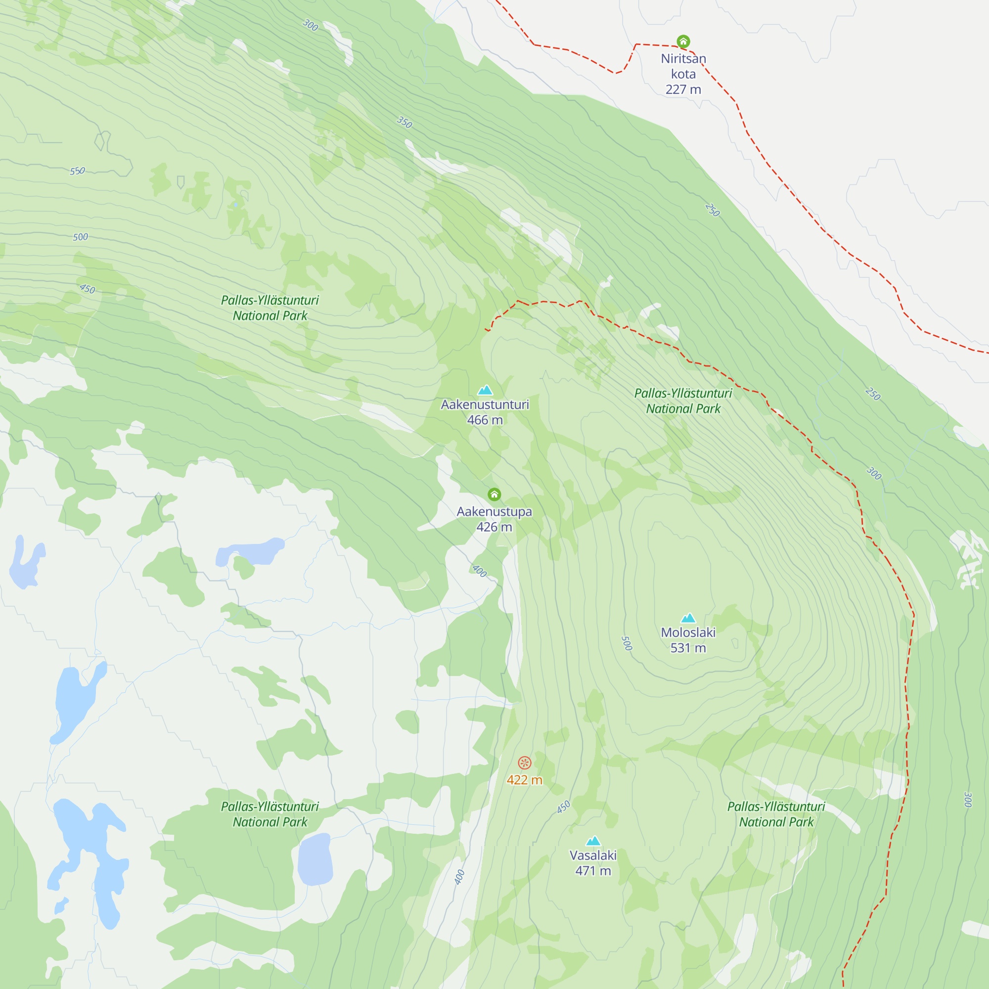 Aakenustupa map