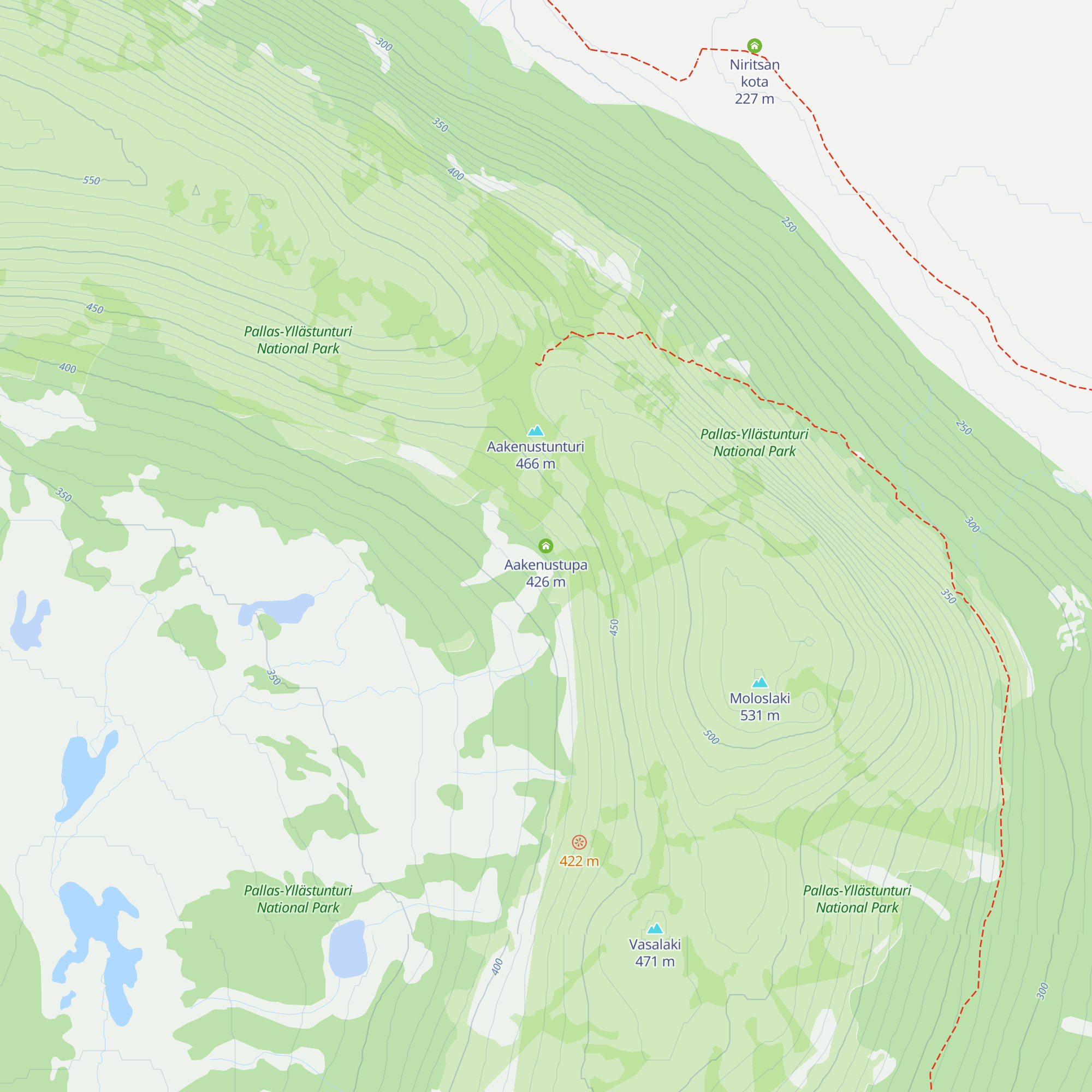 Aakenustupa map